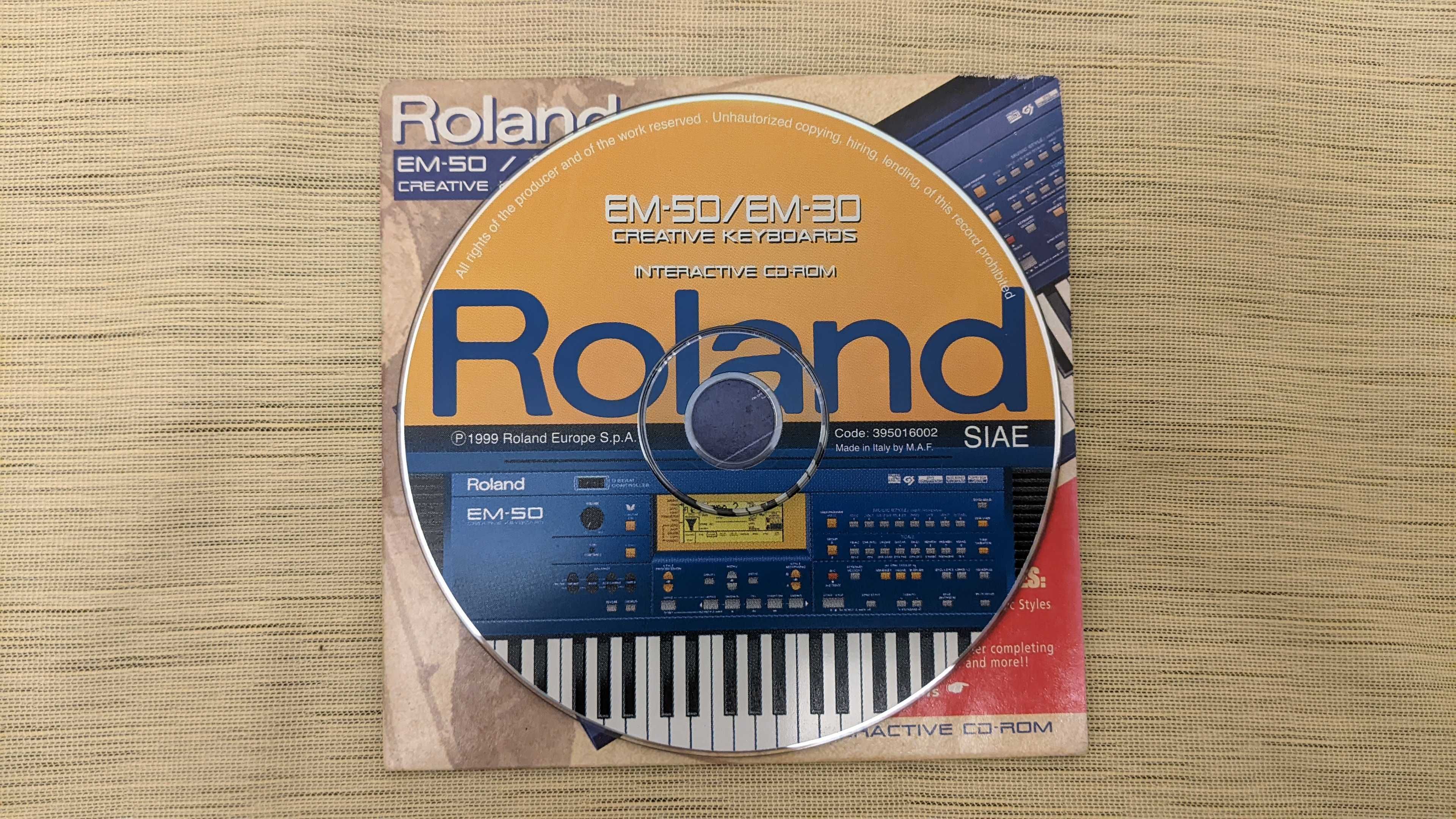 Roland EM-50 / EM-30 Interactive CD-ROM | *UNIKAT*