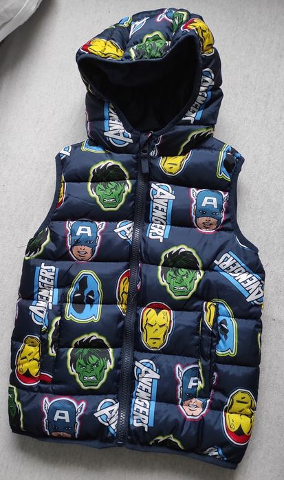 Bezrękawnik chłopięcy Marvel rozmiar 122