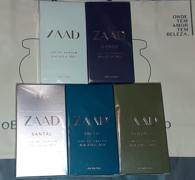 Perfumes Zaad O Boticário (portes incluídos)