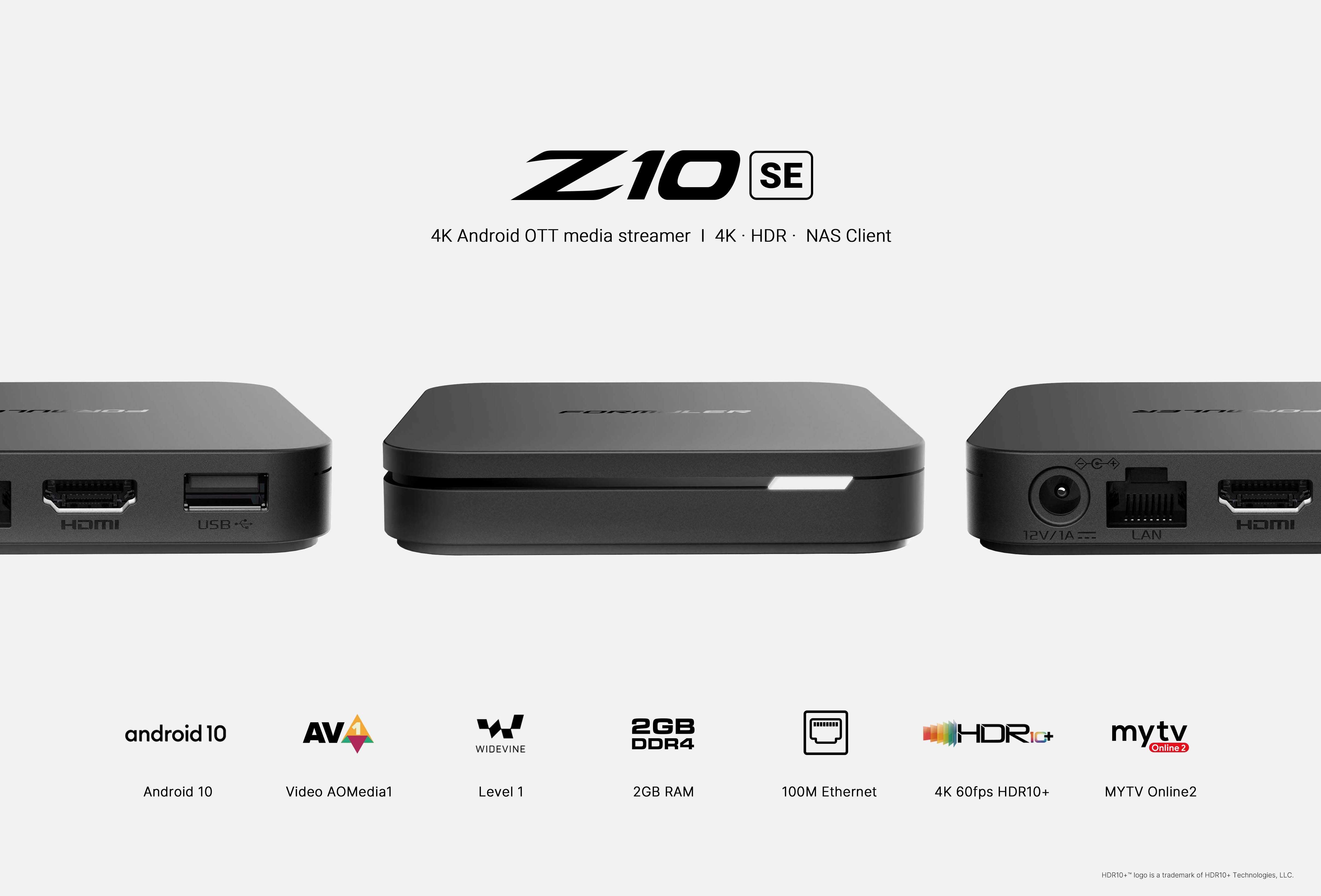 BOX SMART TV Formuler Z10 SE IPTV 4K Canais Android 3 Garantia