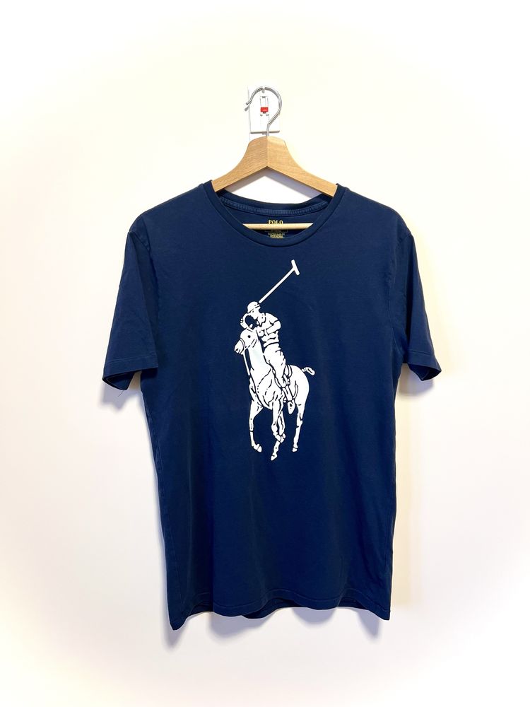 Granatowa męska koszulka tshirt Polo Ralph Lauren M