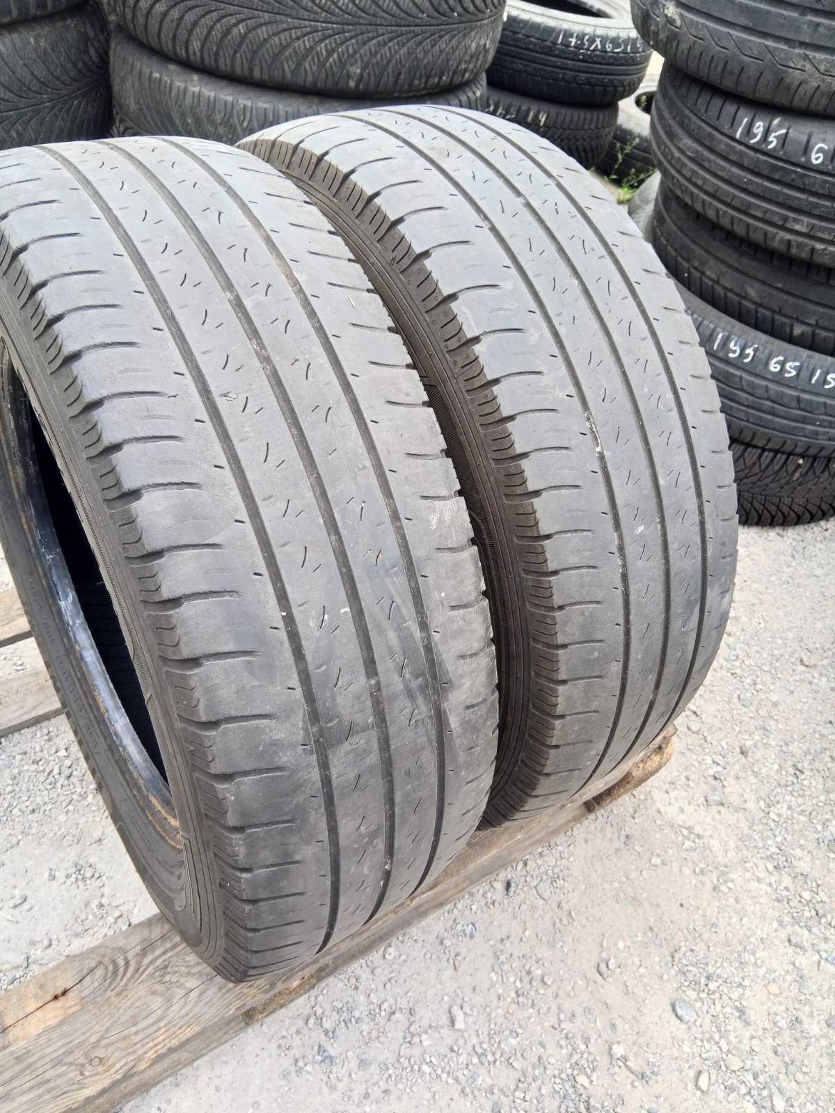 215.65.16с GoodYear 2шт лето БУ склад шины резина из Европы цешка 65