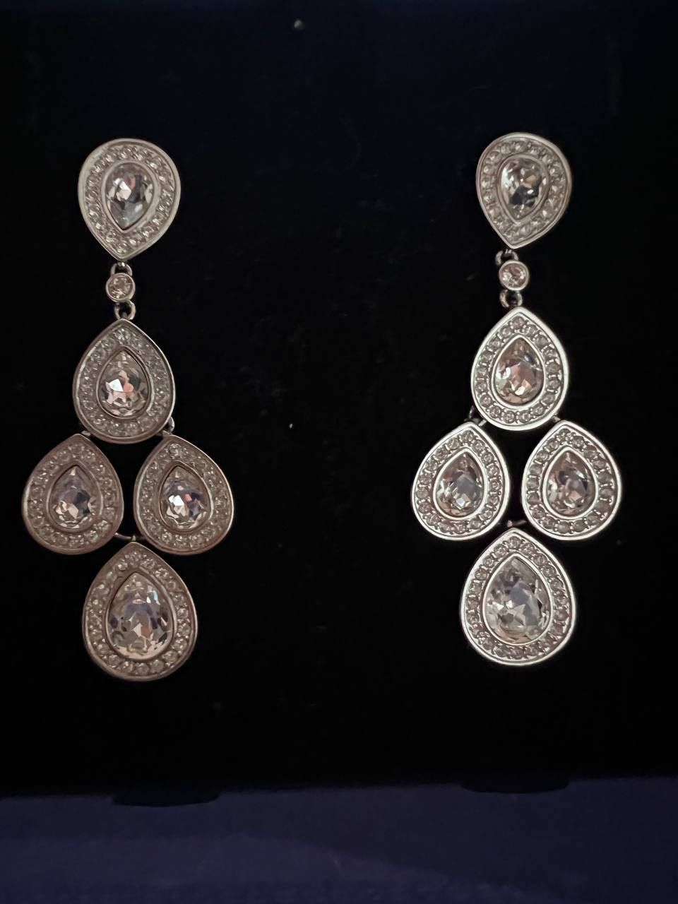 Серьги,чокер,браслет Swarovski,оригинал,новое!