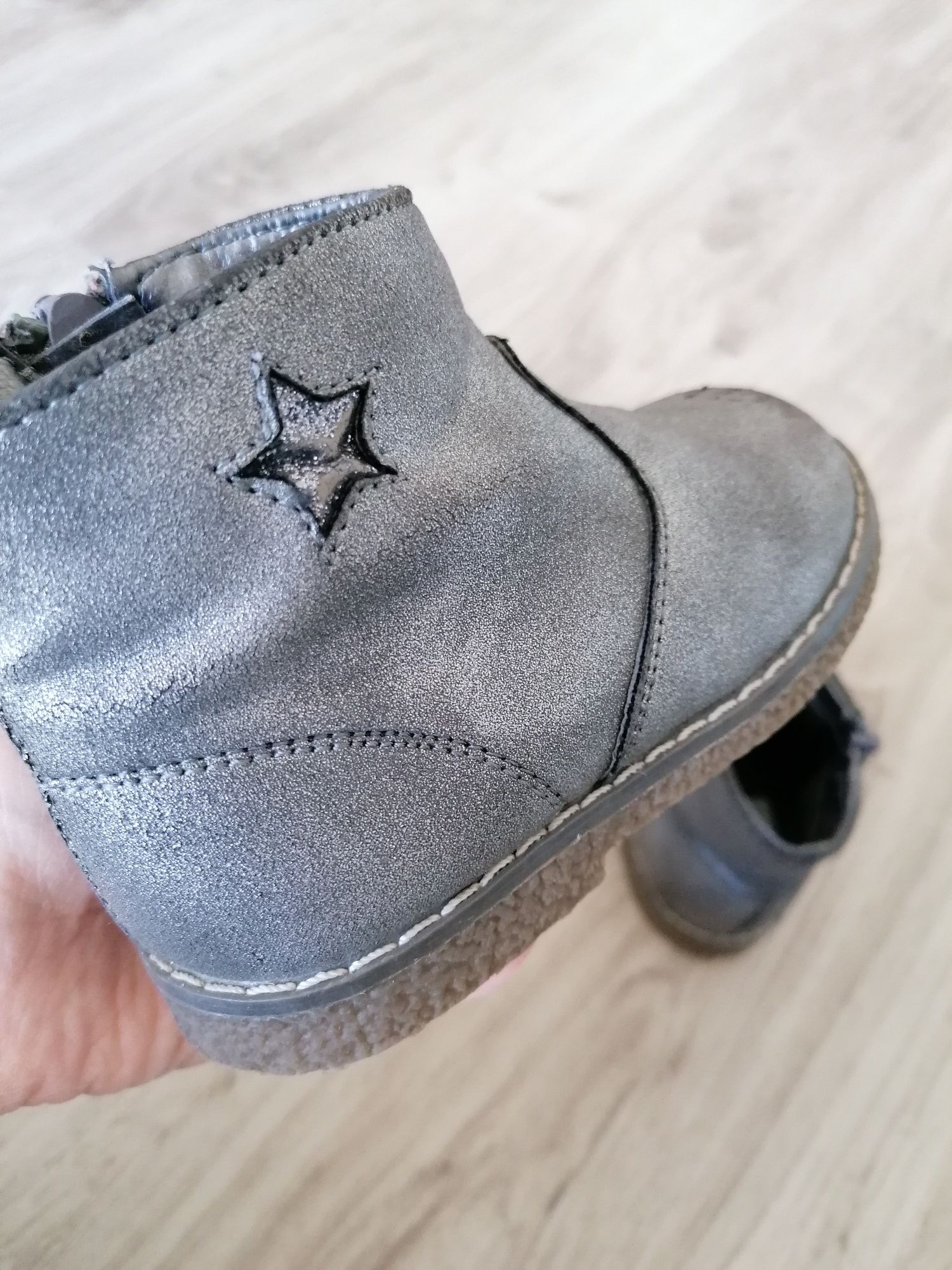 Butki dziewczęce r. 23 Mothercare, buty przejściowe jesienne, botki