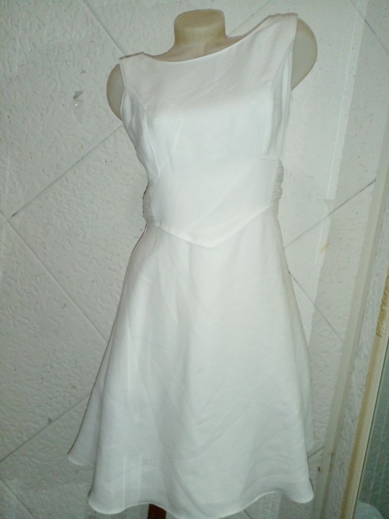 Біла сукня весілля reiss 48 розмір заміри