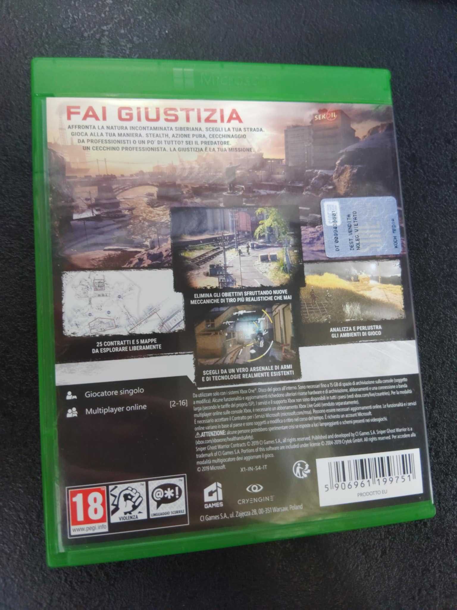 Sniper: Ghost Warrior Contracts Xbox One