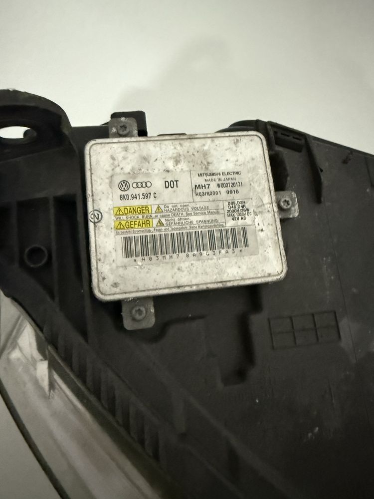 Farol Esquerdo Audi A6 2010 c6 – Original HELLA (D3S Xenon + LED DRL)