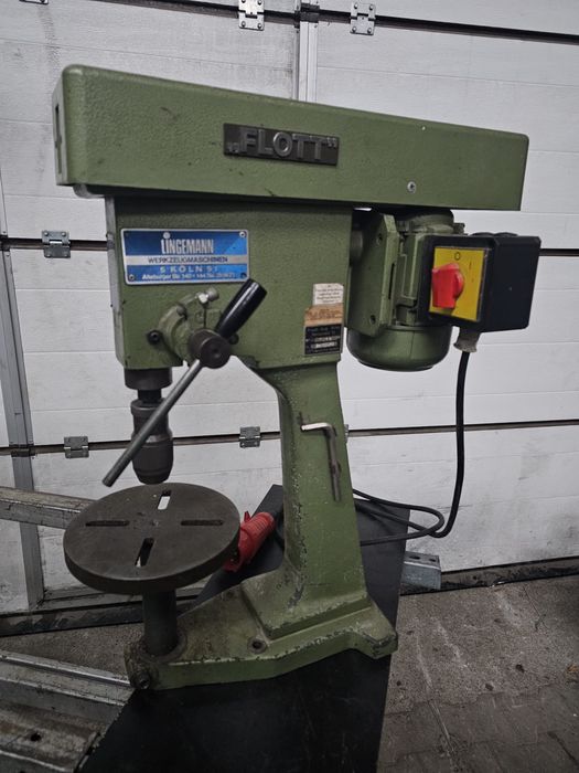 Wiertarka stołowa Flott TB10 uchwyt samozaciskowy Rohm