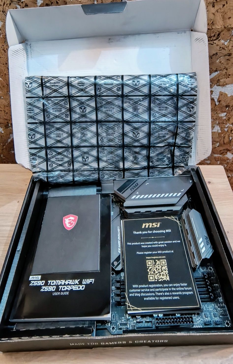 MSI Z590 Tomahawk uszk