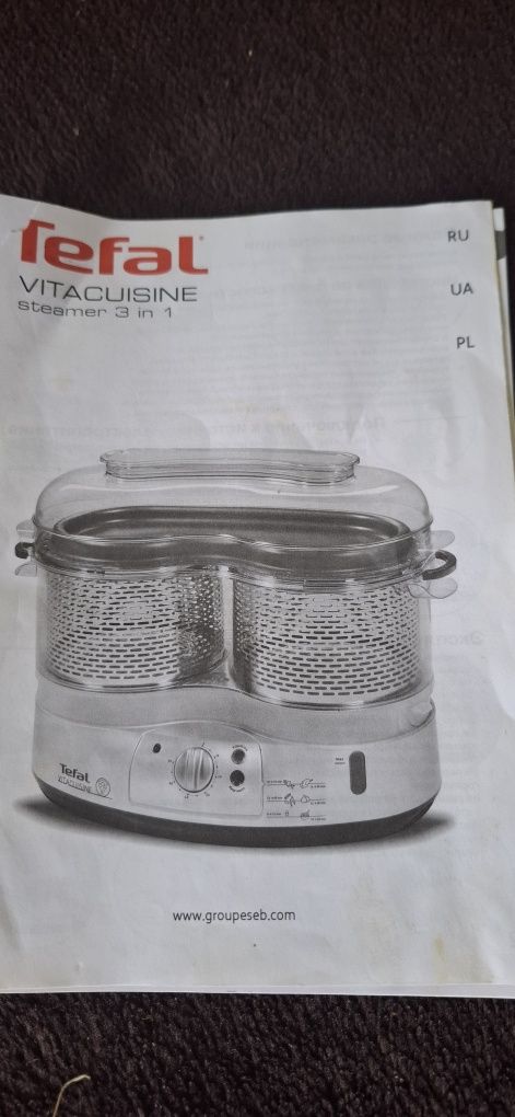 Tefal urządzenie do gotowania na parze parowar