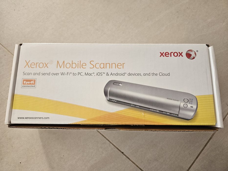 Nowy skaner mobilny xerox