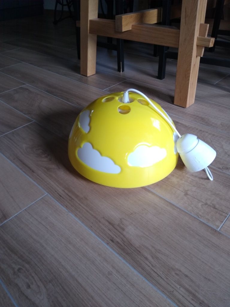 Duża lampa Ikea pokój dziecięcy stan bdb