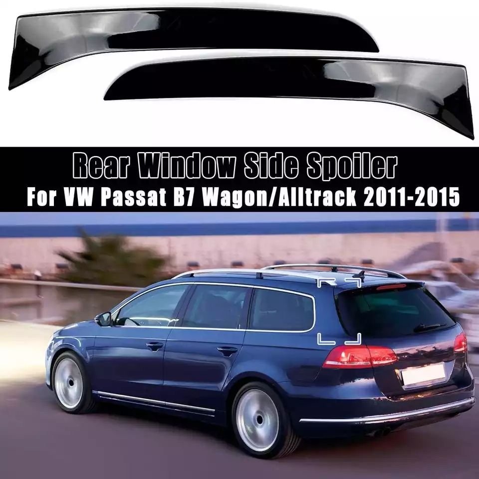 Спойлери (вітровики) на VW PASSAT B7 wagon 2011-2015.