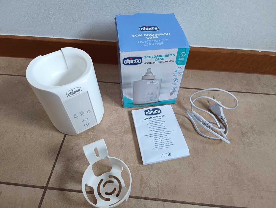 podgrzewacz do butelek dla niemowląt Chicco Home w kolorze białym