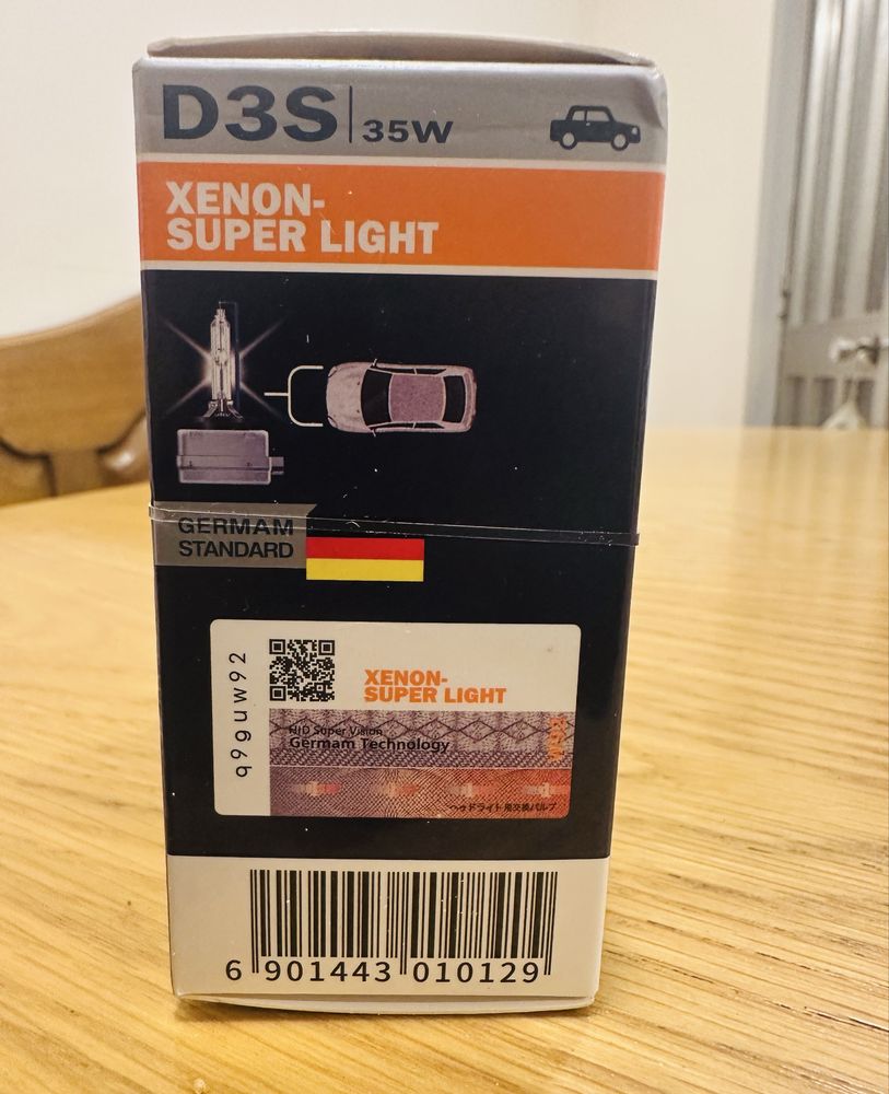 D3S Xenon 6000k Novas (Par)