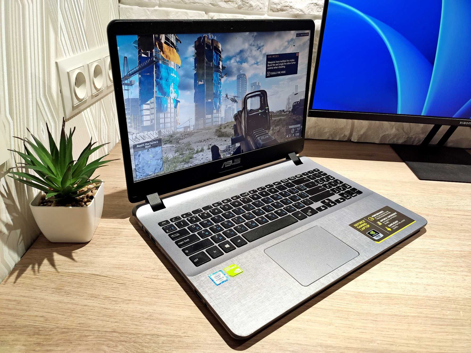 Игровой Asus 15.6 |FHD|NVIDIA|i3|DDR4|NVme m2| Отличное состояние