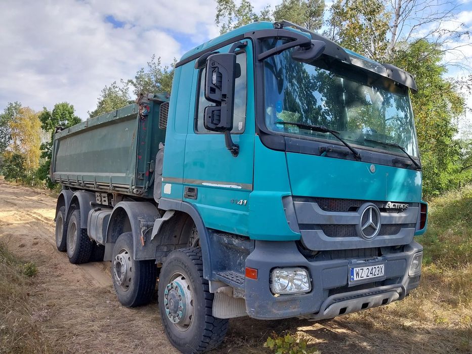 Mercedes-Benz ACTROS 4141 K 8X6/4  Mercedes Actros 4141 K 8x6/4 osiowy