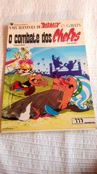 Asterix o gaulês.  O combate dos chefes . Ed. Meriberica
