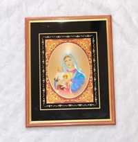 święty religijny obraz obrazek Matka Boska z Jezusem Jezus ramka Bozia