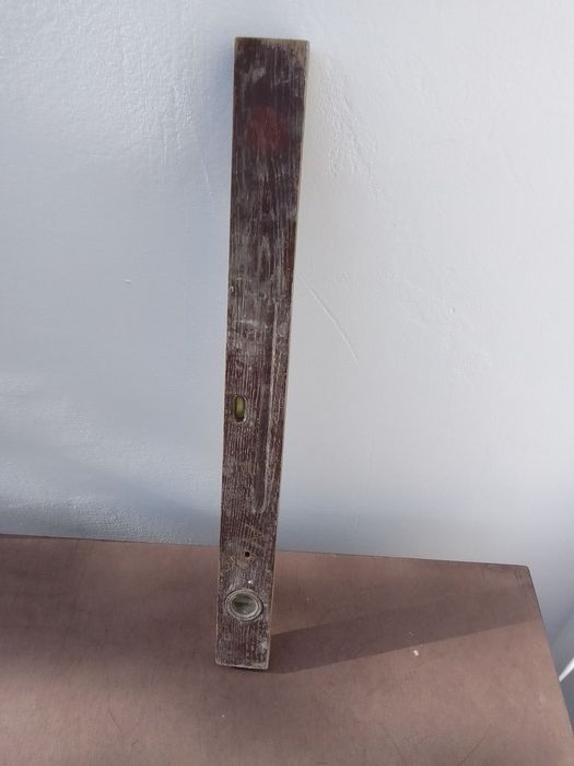 Poziomica drewniana z epoki PRL-u 60cm