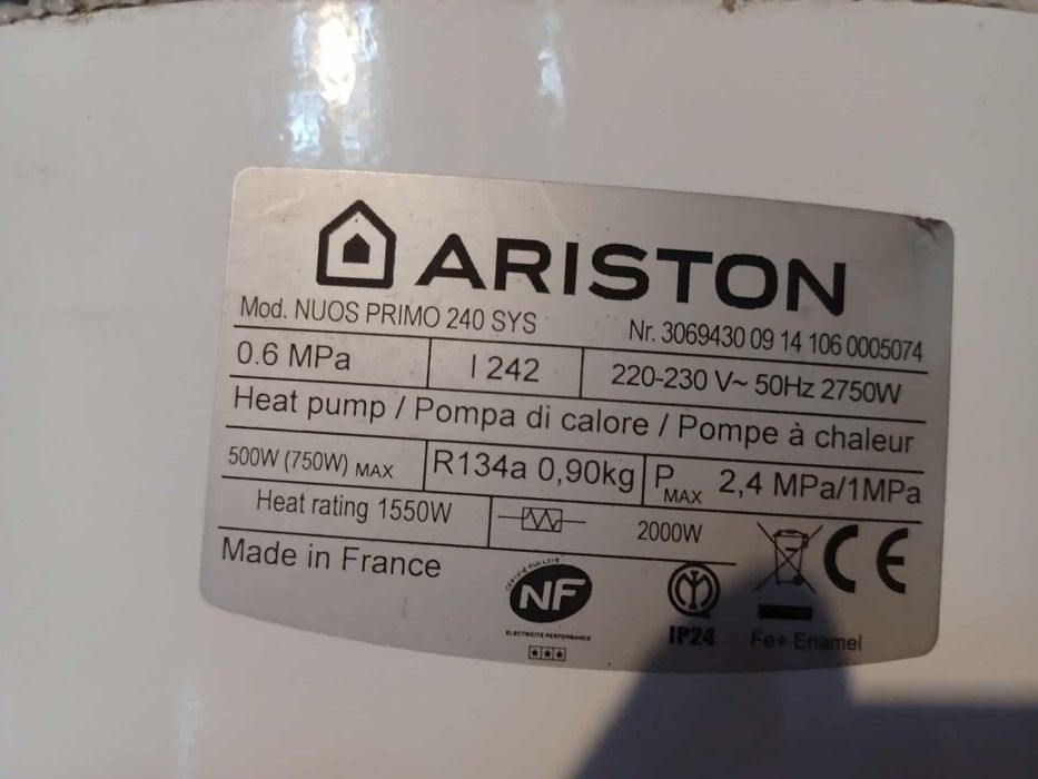 Pompa ciepła bojler cwu