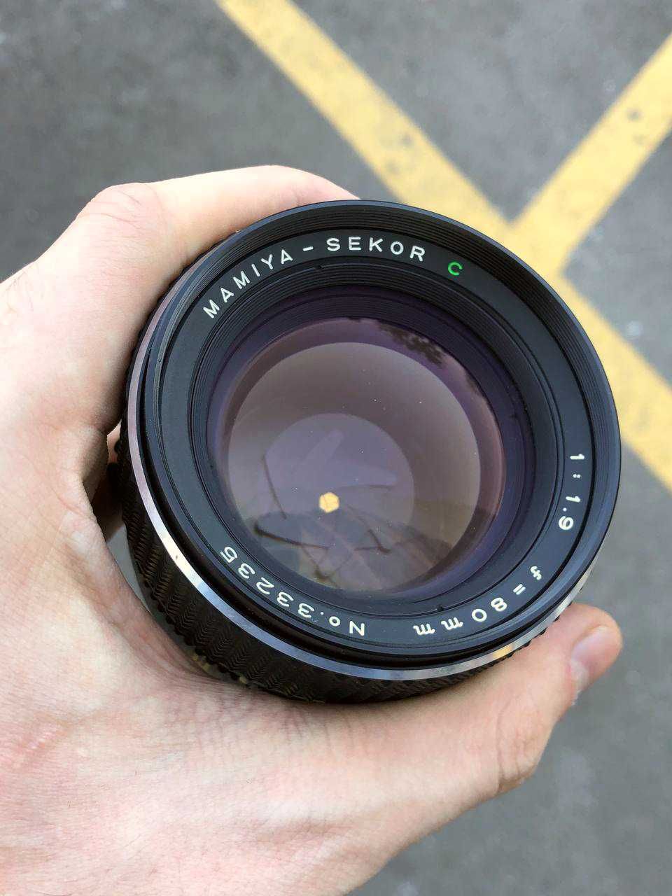 Обєктив Mamiya sekor c 80mm f/1.9