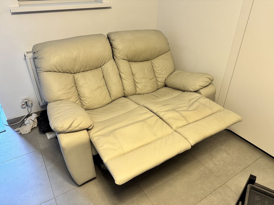 Sofa skórzana rozkladana