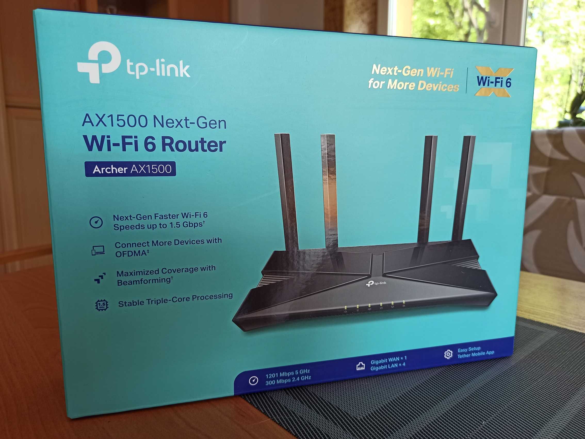 Router Tp-Link Archer AX1500 WiFi6