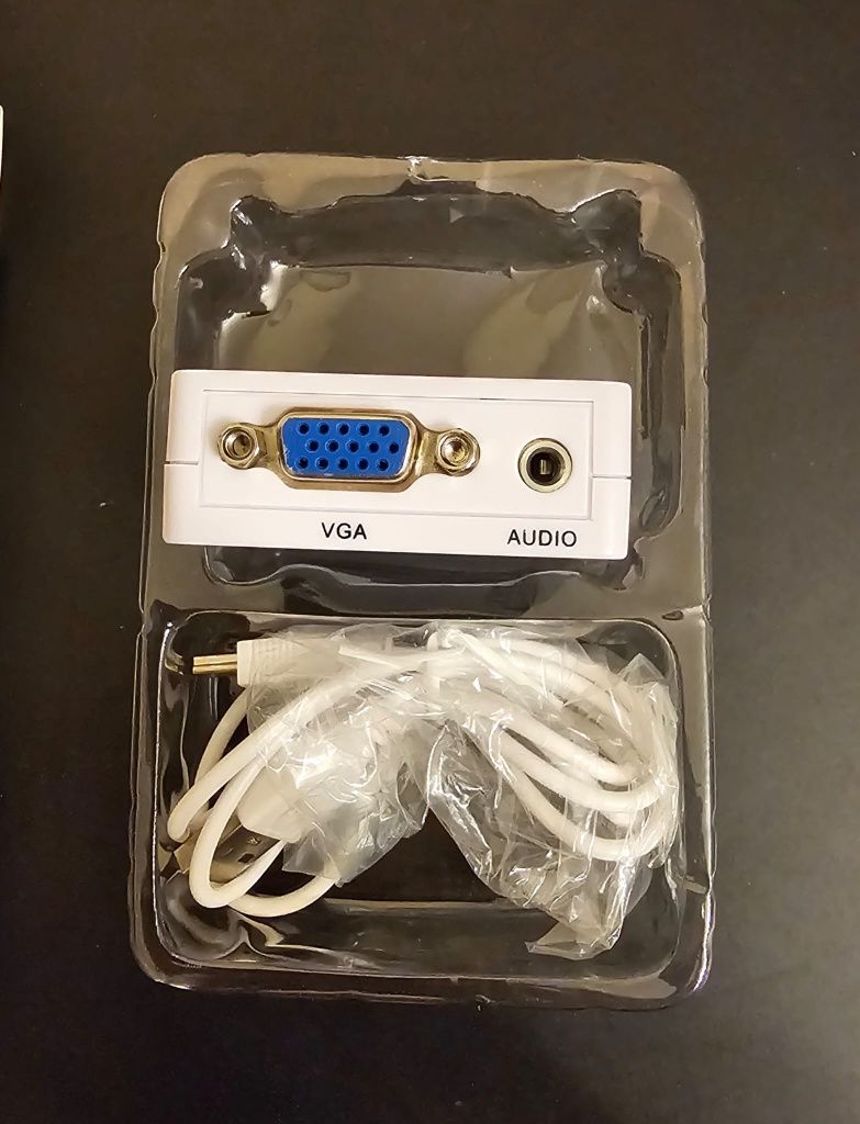 EMMERSON V 717 konwerter VGA - HDMI/wejście VGA + audio Jack - wyjście