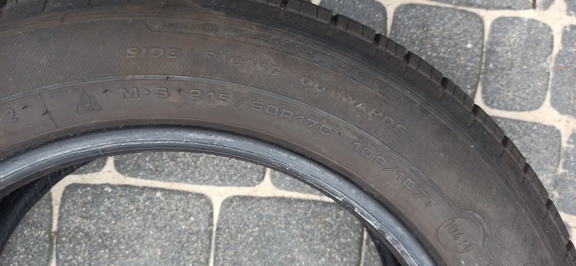 2 x Goodyear Cargo Vector 2 215/60 R17C 109/107T 2022r 6,8 mm