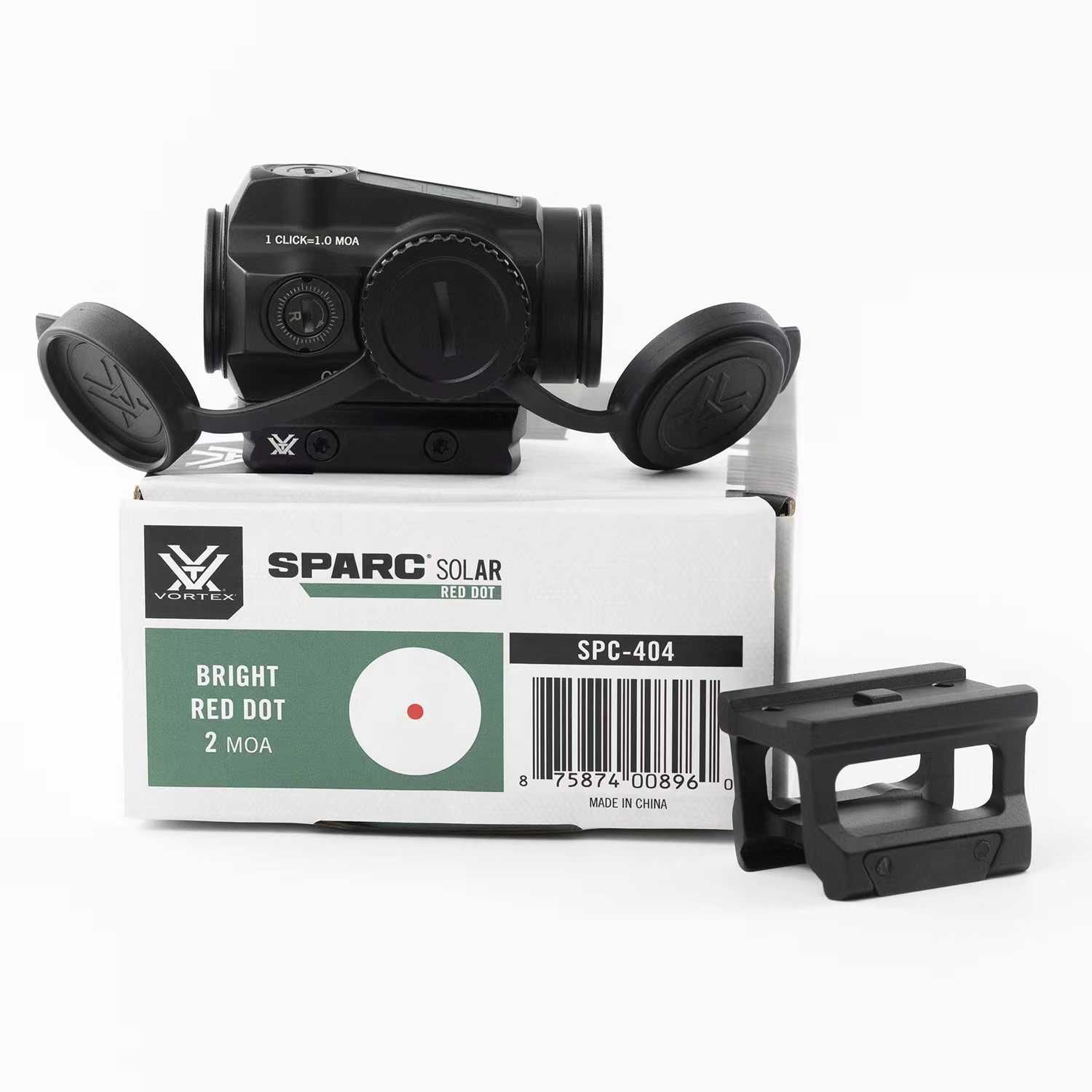 Коліматорний приціл VORTEX SPARC Solar Red Dot 2MOA