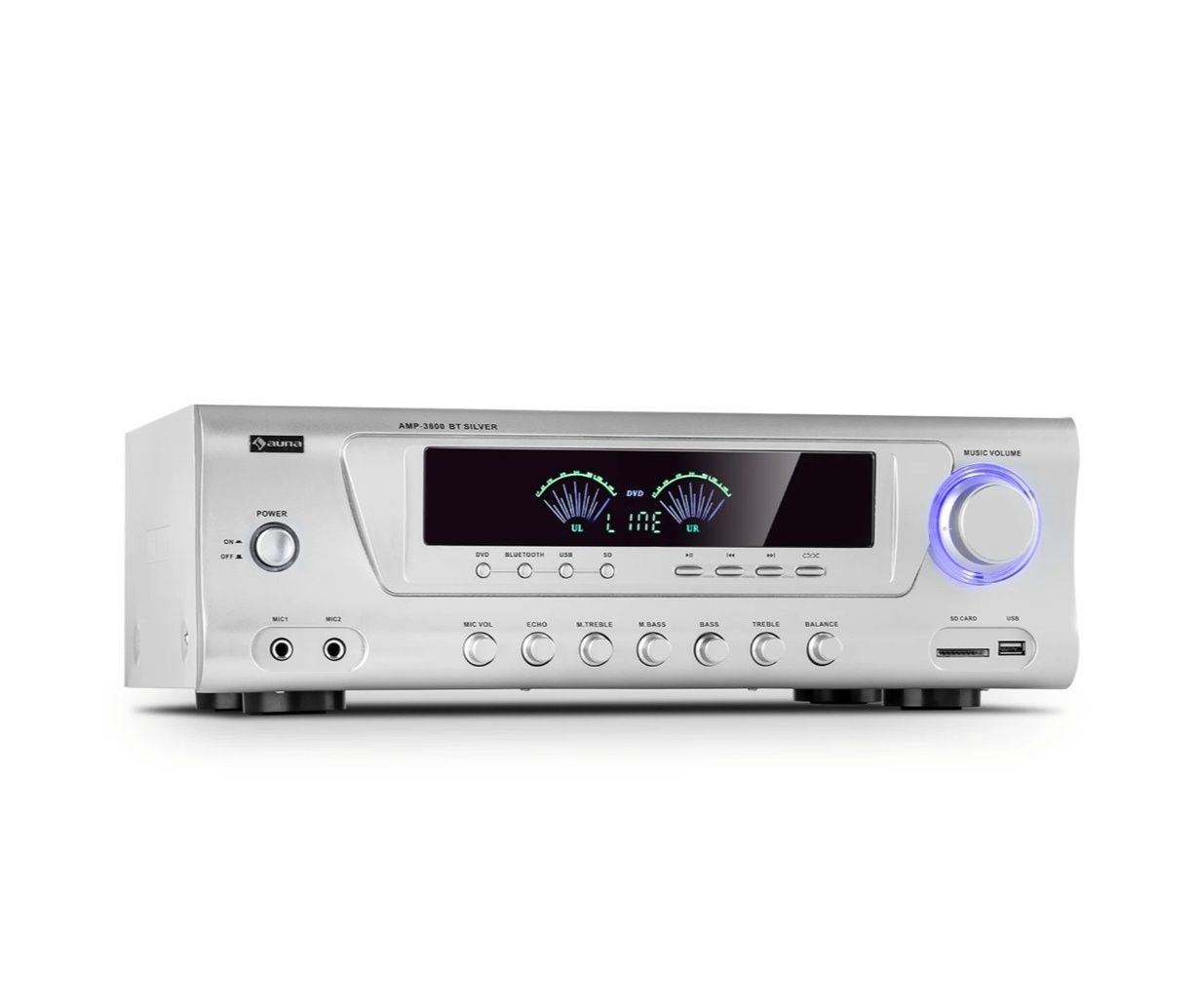 Auna AMP 3800 BT wzmacniacz Hi-Fi 5.0