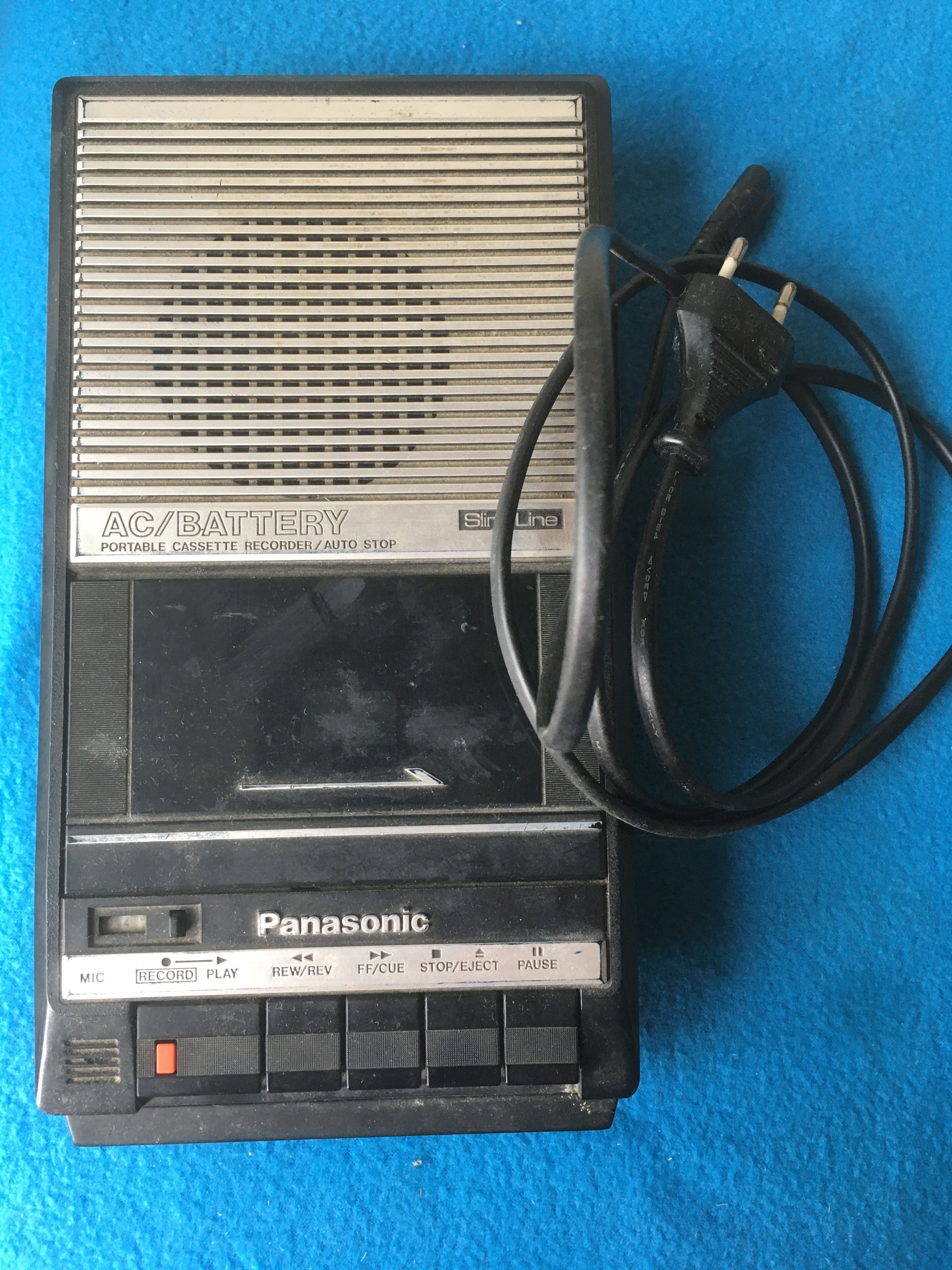Раритет Касетний магнітофон Panasonic RQ-2104 Переносний, 80-х років
