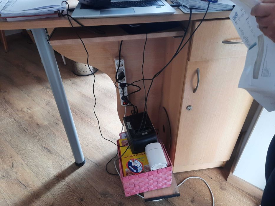 Balcão de recepção