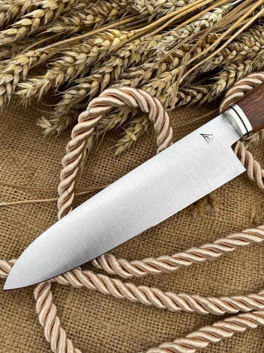 Кований преміум кухонний ніж ручної роботи сталь N690 62-63hrc + кріо