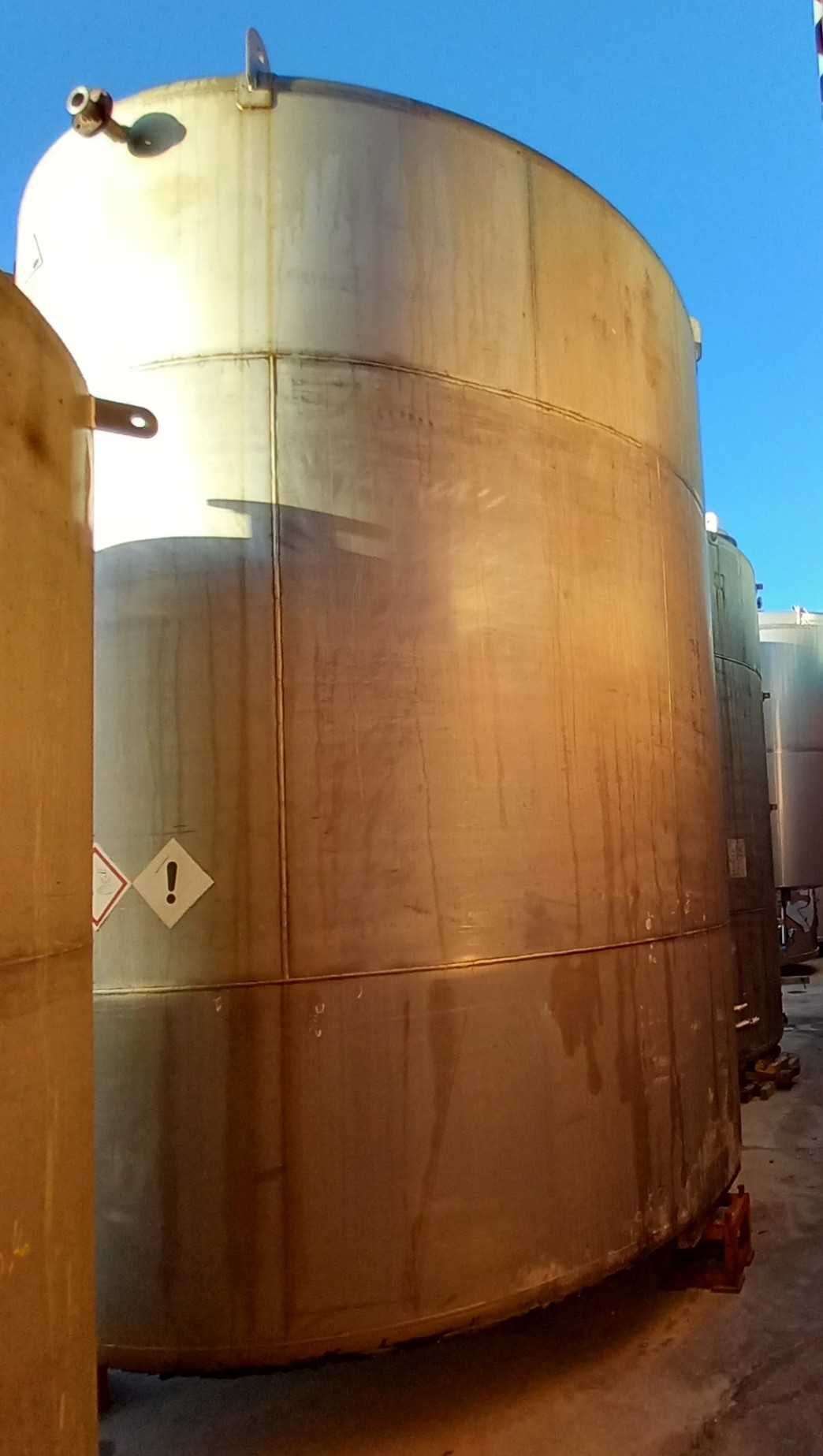Depósito inox 30m3