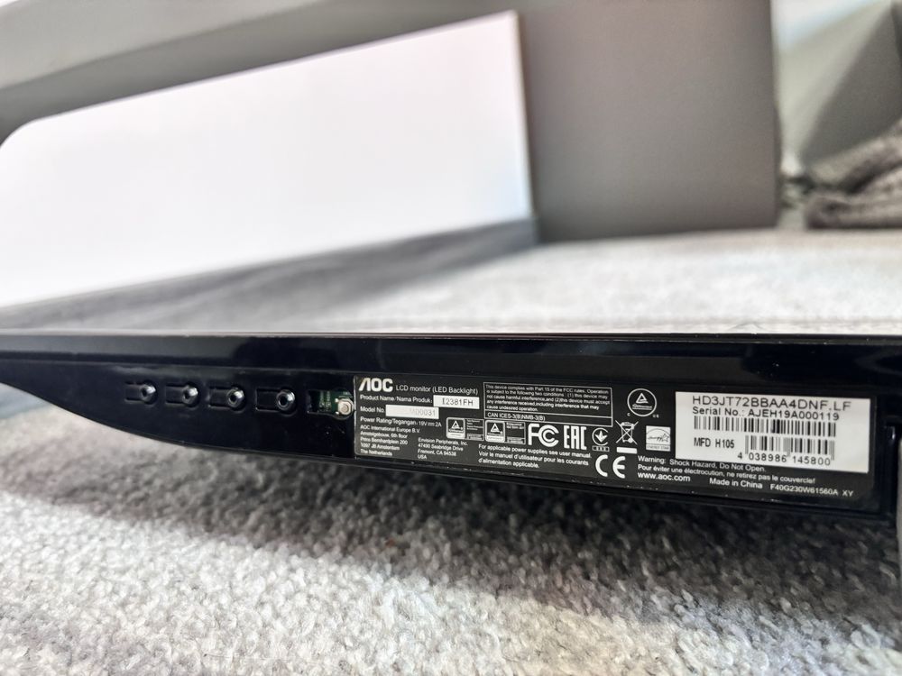 Monitor AOC I2381FH les 23 class