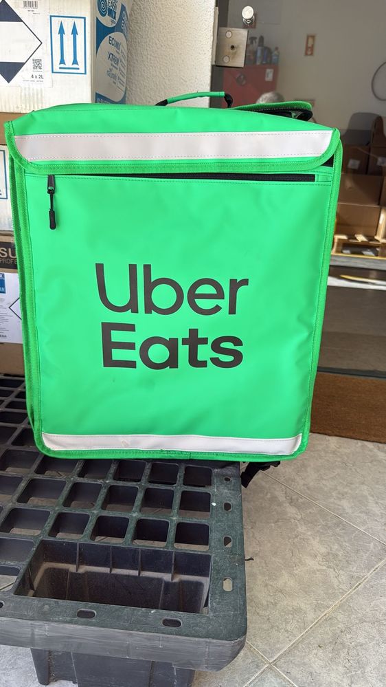 Mala Uber Eats térmica – NOVA / Uber Eats Delivery Bag – NEW