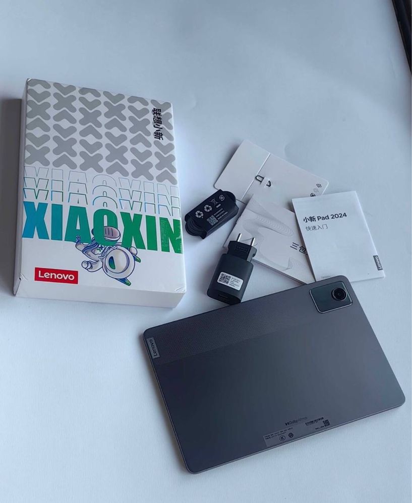 Планшет Lenovo Xiaoxin Pad 2024 8/128Gb Luna Grey! Новий в плівці!