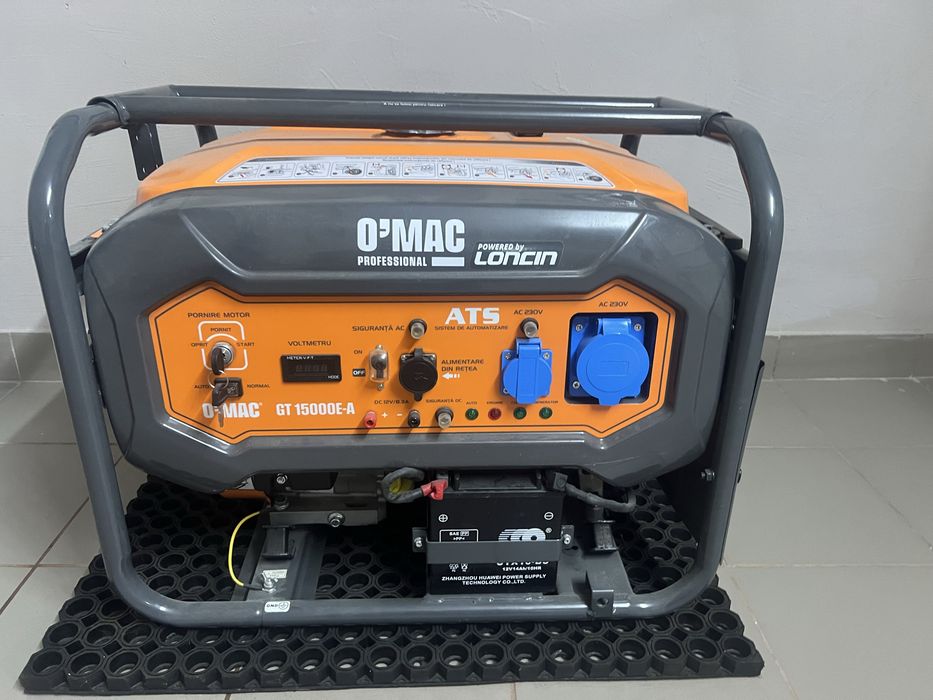 Генератор бензиновый O'Mac GT 15000E-A