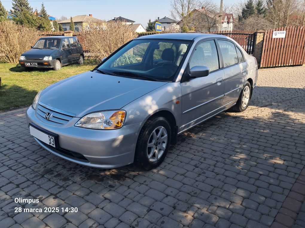 Honda civic 1.4B+Gaz, sedan, zadbana