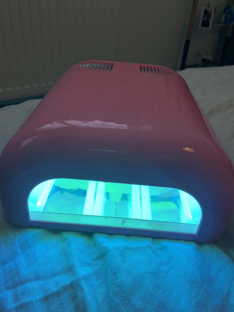 Lampa tipsy różowa