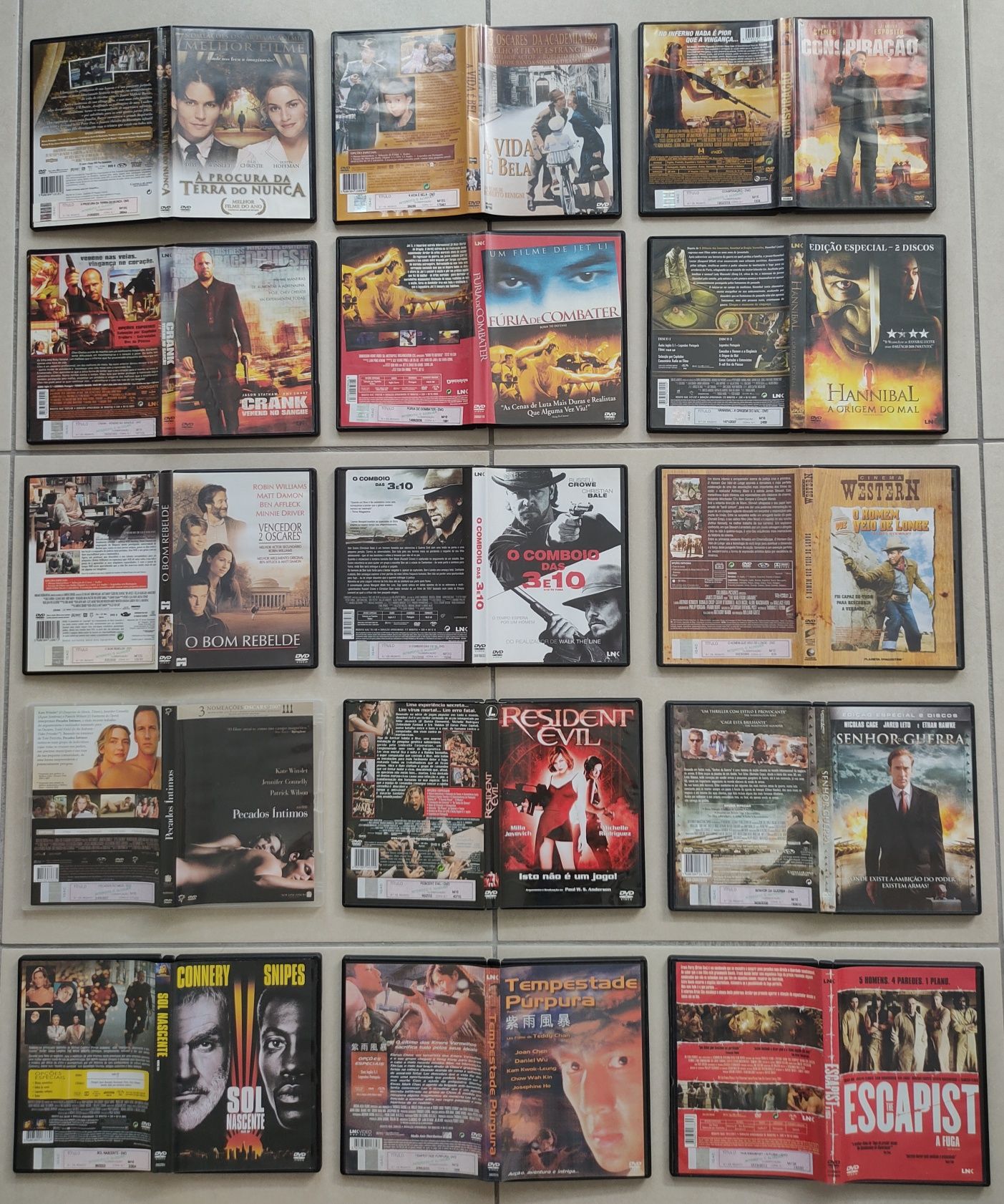 DVDs Originais de vários Filmes