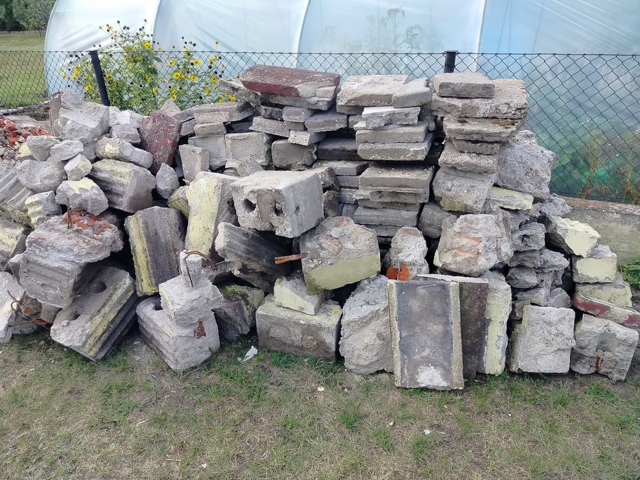 Gruz betonowy oddam za darmo