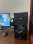 Computador gamer com monitor