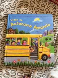 Livro infantil autocarro amarelo