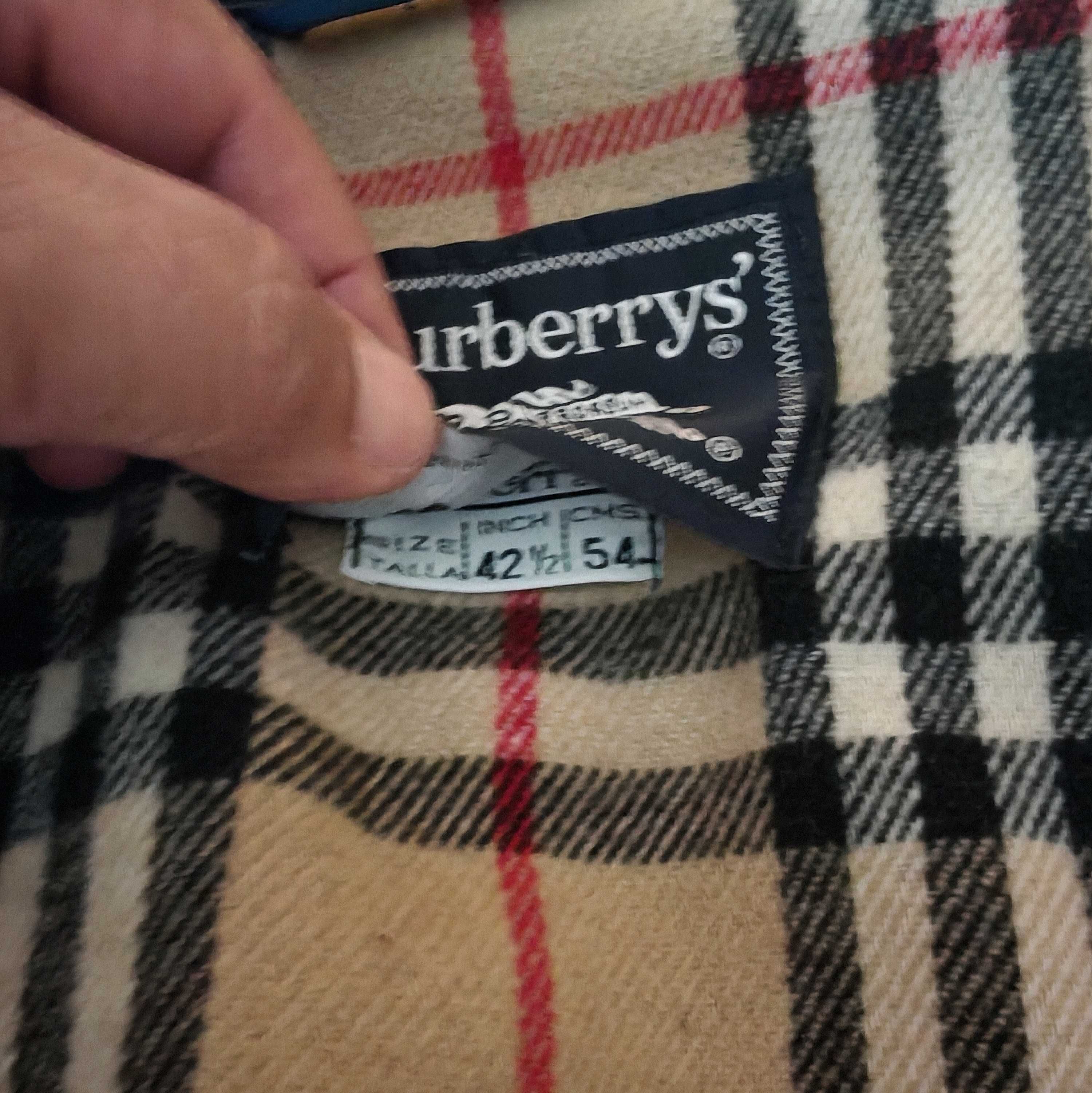 Casaco em pele tipo parka Burberrys