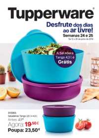 Tupperware Promoção - Saladeiras Tango 2,5L+4,3L