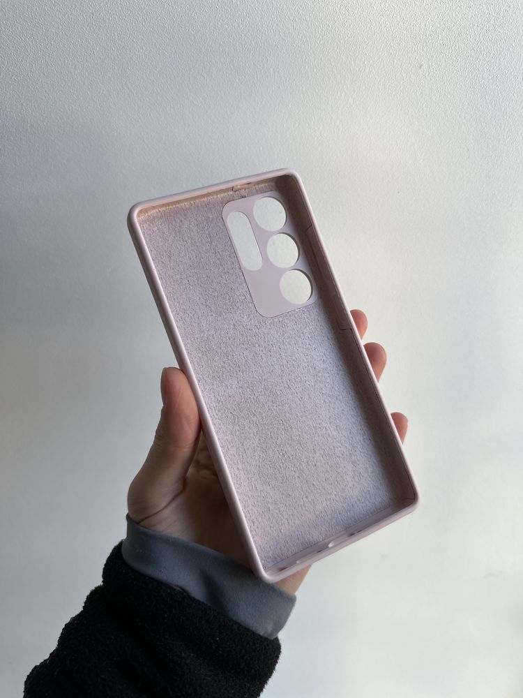 Etui silikonowe 2mm pudrowy róż do SAMSUNG S25 ULTRA