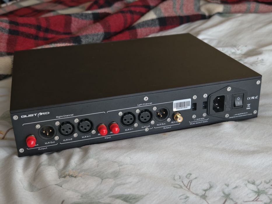 Gustard H26 дискретний балансний підсилювач Class A / Preamp